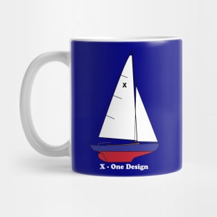 XOD Class Sailboat - (X (Class) One Design (XOD) Mug